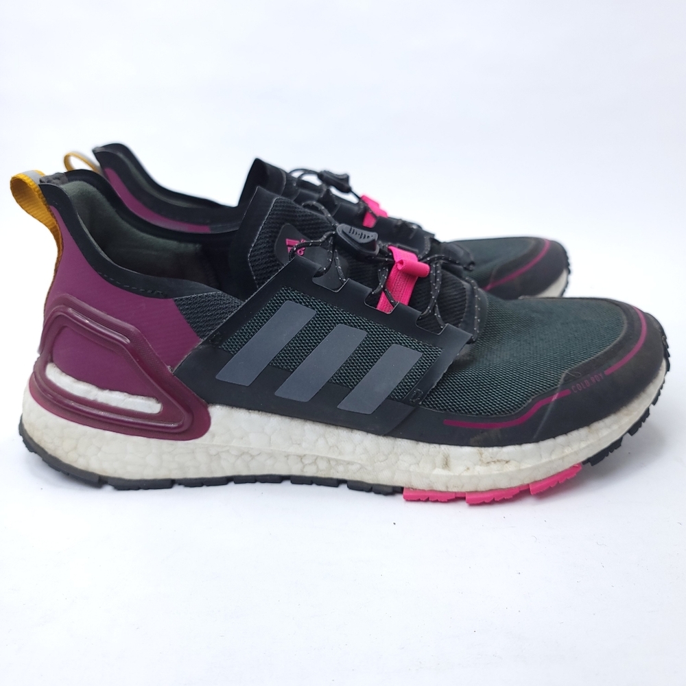 Adidas Ultraboost Winter Running Shoes Womens Size 10.5 Black Purple EG9803